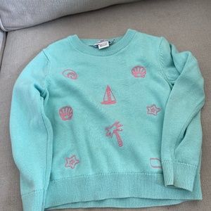 Vinyard Vines turquoise beach sweater